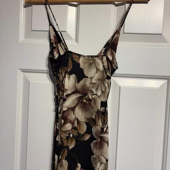 NWT - Fashion Nova Floral Midi Dress (XS) - Picture 7 of 9